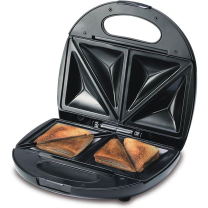 Black & Decker Sandwich and Waffle Maker, 3 Slices, 750 Watt, Black Ts2090-B5