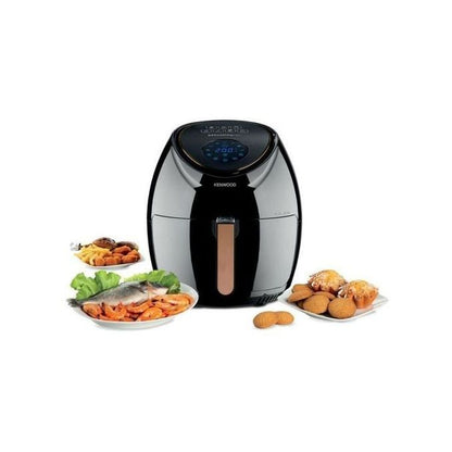 Kenwood Air Fryer Without Oil, 1800 Watt, 5.5 Liters, Touch Screen, Black - HFP50.000BK