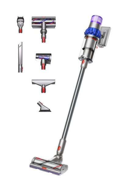 مكنسة كهربائية لاسلكية Dyson V15 Detect، باللون الأصفر/النيكل