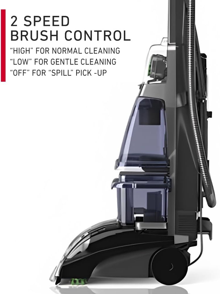 Hoover Brush and Wash Carpet Vacuum Cleaner, 1400W, Black Gray- F5916911