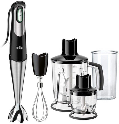 Braun MultiQuick 7 Hand Blender, 1000 Watt, Black - MQ7045