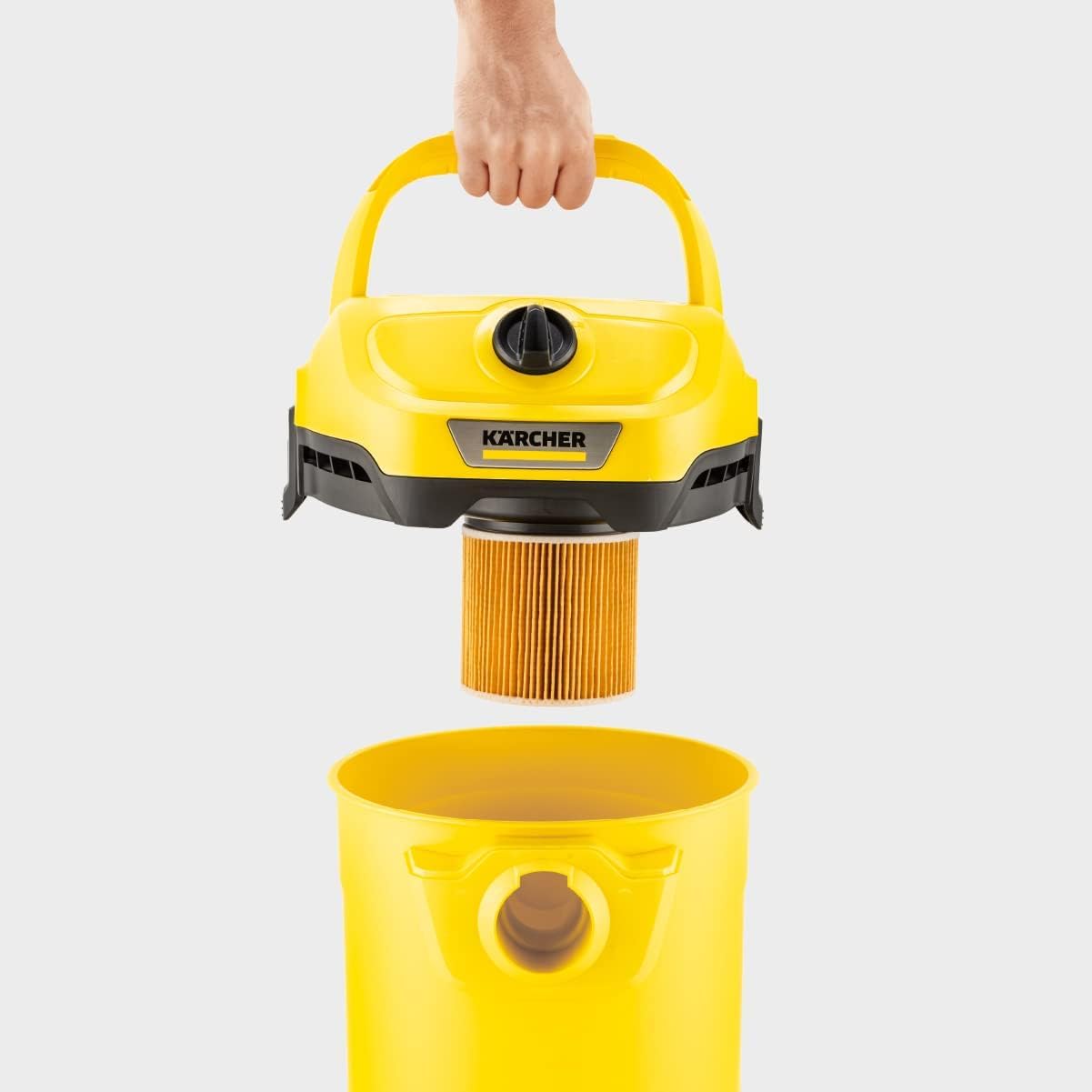 Kärcher Wet & Dry Vacuum Cleaner WD 2 Plus, Yellow