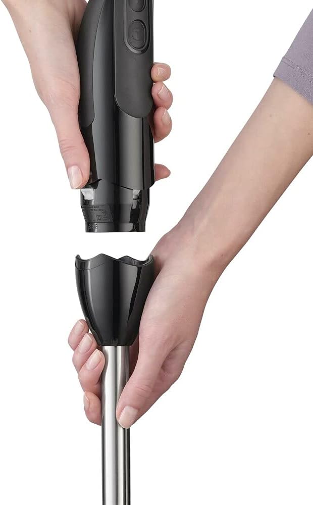 Braun MultiQuick 3 Vario Multifunction Hand Blender, 500ml, 900 Watt, Black - MQ 3135 BK