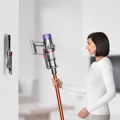 مكنسة كهربائية لاسلكية Dyson V10 Absolute، SV27 - مطلية بالنيكل/الحديد/النحاس