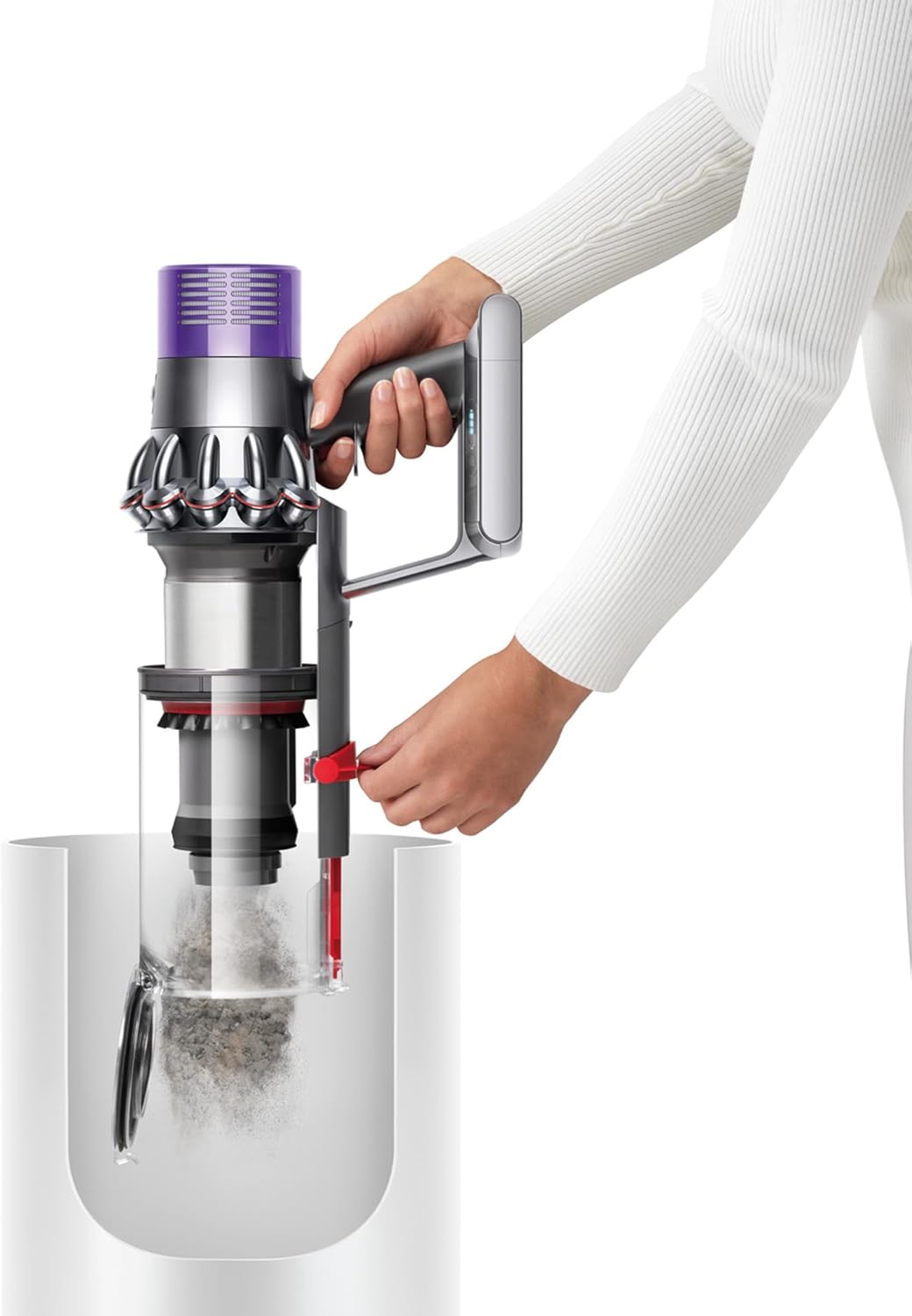 مكنسة كهربائية لاسلكية Dyson V10 Absolute، SV27 - مطلية بالنيكل/الحديد/النحاس