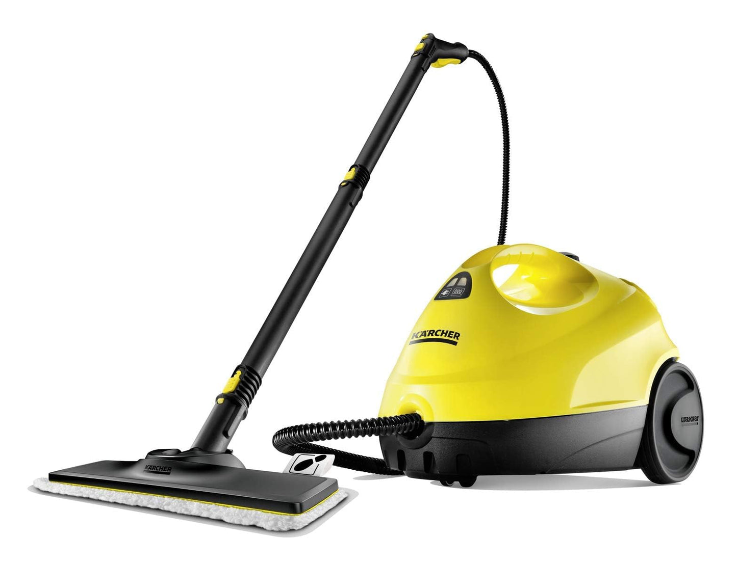 Karcher SC2 Steam Cleaner, 1500W, Powerful High-Pressure Home Cleaner, Multipurpose, Versatile Accessories, Ideal for Kitchen & Bathroom Use, Yellow