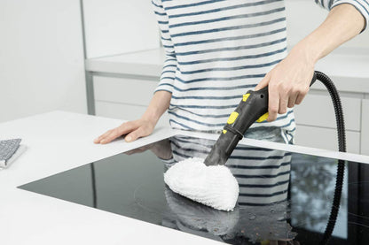 Karcher SC3 Steam Cleaner, 1900W, Powerful High-Pressure Home Cleaner, Multipurpose, Versatile Accessories, Ideal for Kitchen & Bathroom Use, Yellow