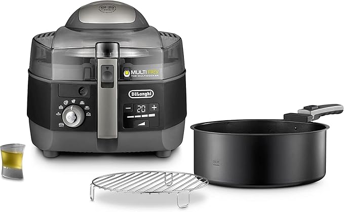 DeLonghi Air Fryer, Extra Chef Multi Fry, Black , FH1396/1 ,2200 W