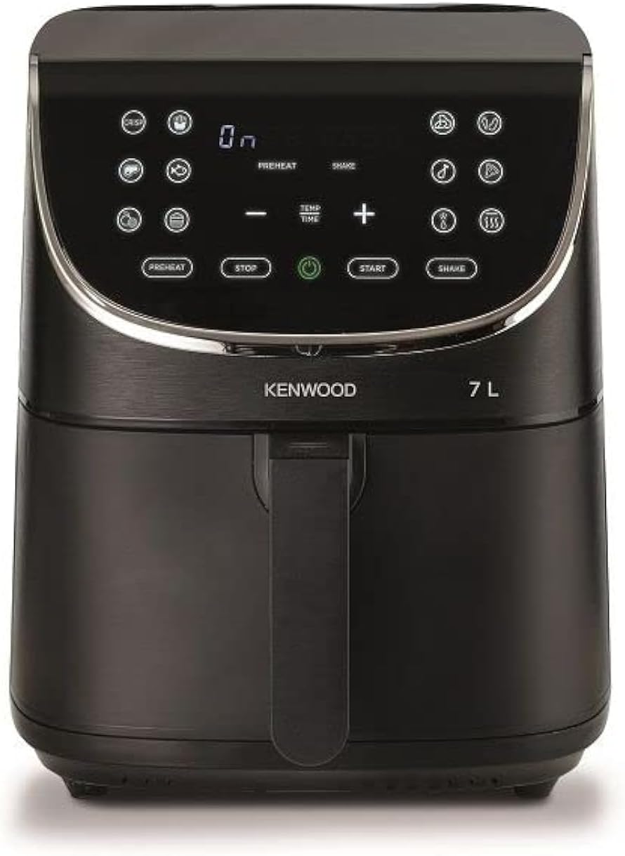 Kenwood Air Fryer, 1800 Watt, 7 Liters, Black - HFP80.000BK