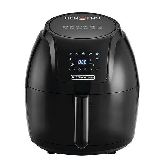 Black and Decker Digital Air Fryer, 5.6 Liter, 1800 Watt, Black - AF625-B5