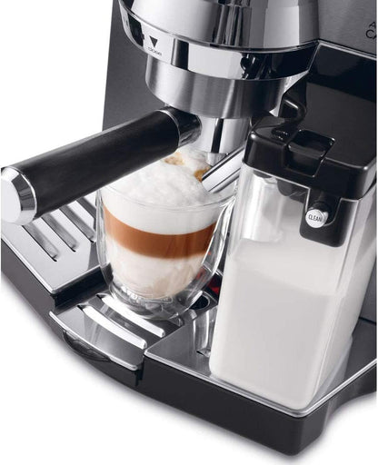 De'Longhi Pump Espresso and Cappuccino Coffee Machine - Silver EC 850.M