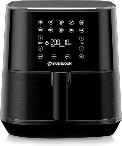 Nutricook Air Fryer 2, 1700 Watts, 5.5 Liters, Black, Af205k