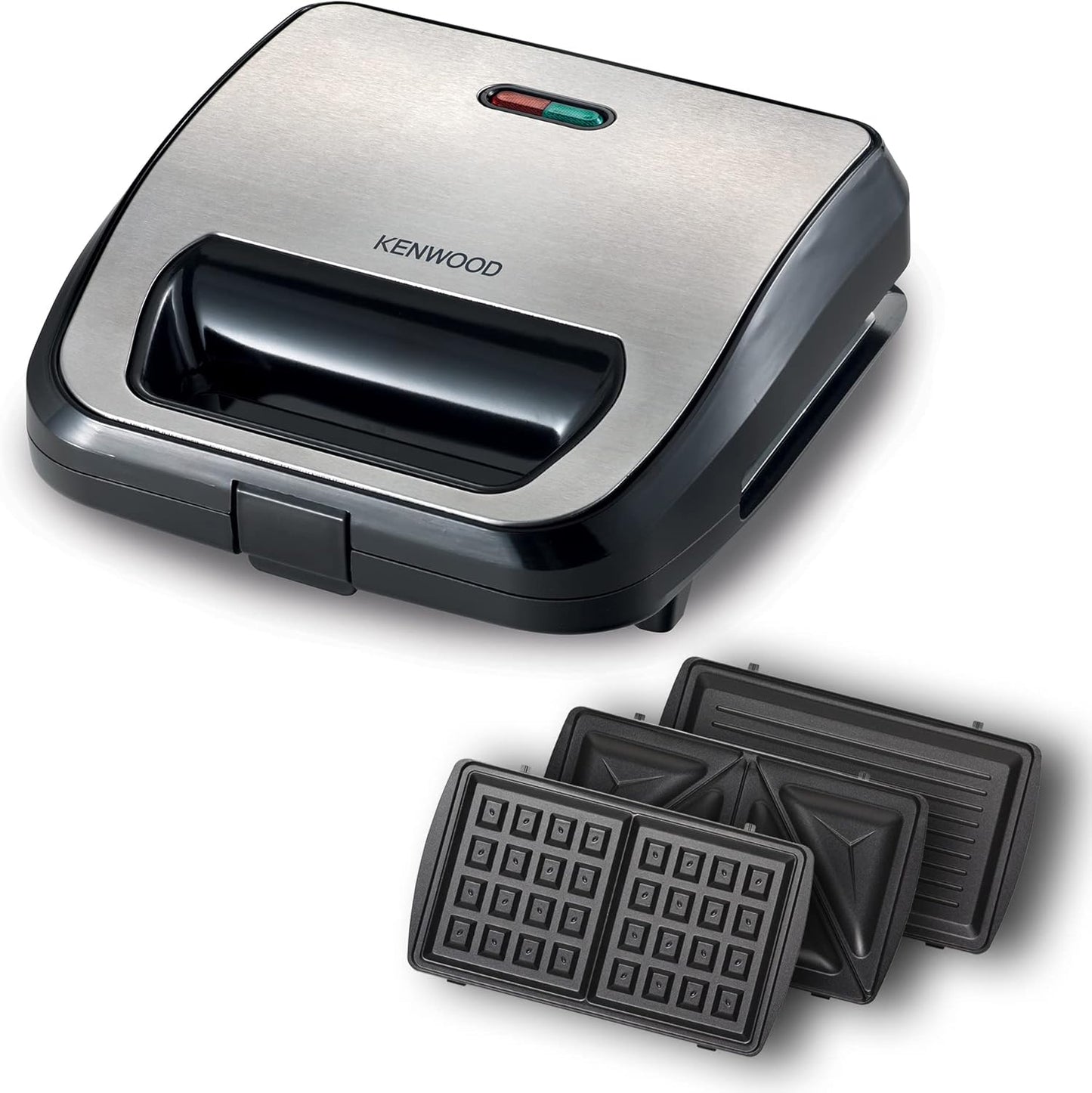 Kenwood Sandwich Maker 3 * 1 Waffle SMM02 Black