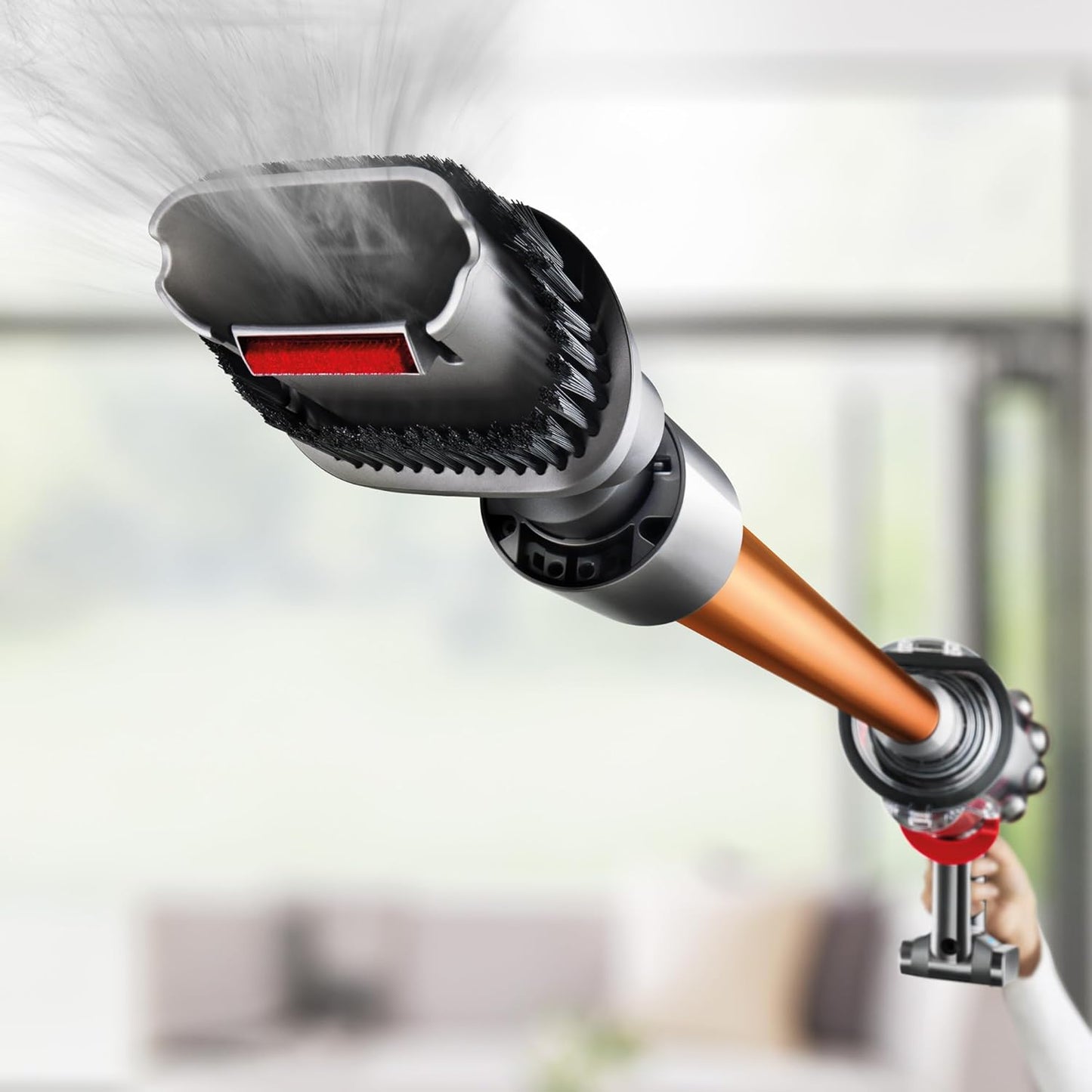 مكنسة كهربائية لاسلكية Dyson V10 Absolute، SV27 - مطلية بالنيكل/الحديد/النحاس