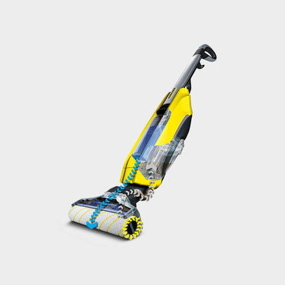 منظف الأرضيات الصلبة Karcher Fc5، 500 وات، أصفر، ضمان شامل لمدة عام واحد