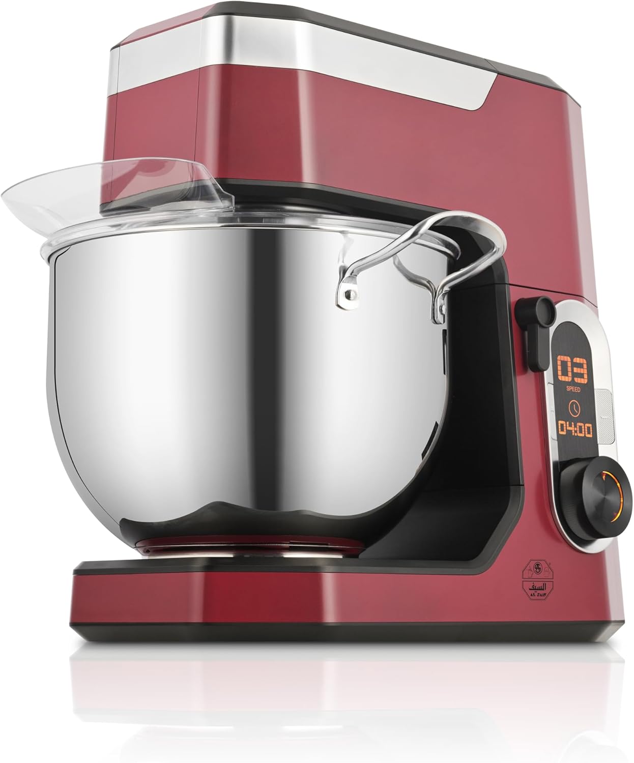 ALSAIF 2000W Electric Stand Mixer, 10L, Red E02239