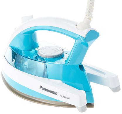 Panasonic Steam Iron, 2200 Watt, Blue- NI-JW650T