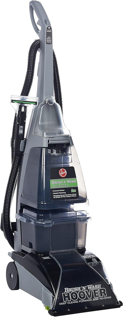 Hoover Brush and Wash Carpet Vacuum Cleaner, 1400W, Black Gray- F5916911