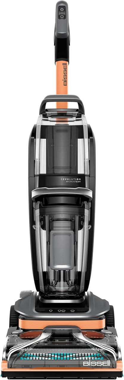 BISSELL Revolution Hydrosteam Upright Deep Cleaner,3.8 Liters, 3672E - Titanium/Copper Harbor