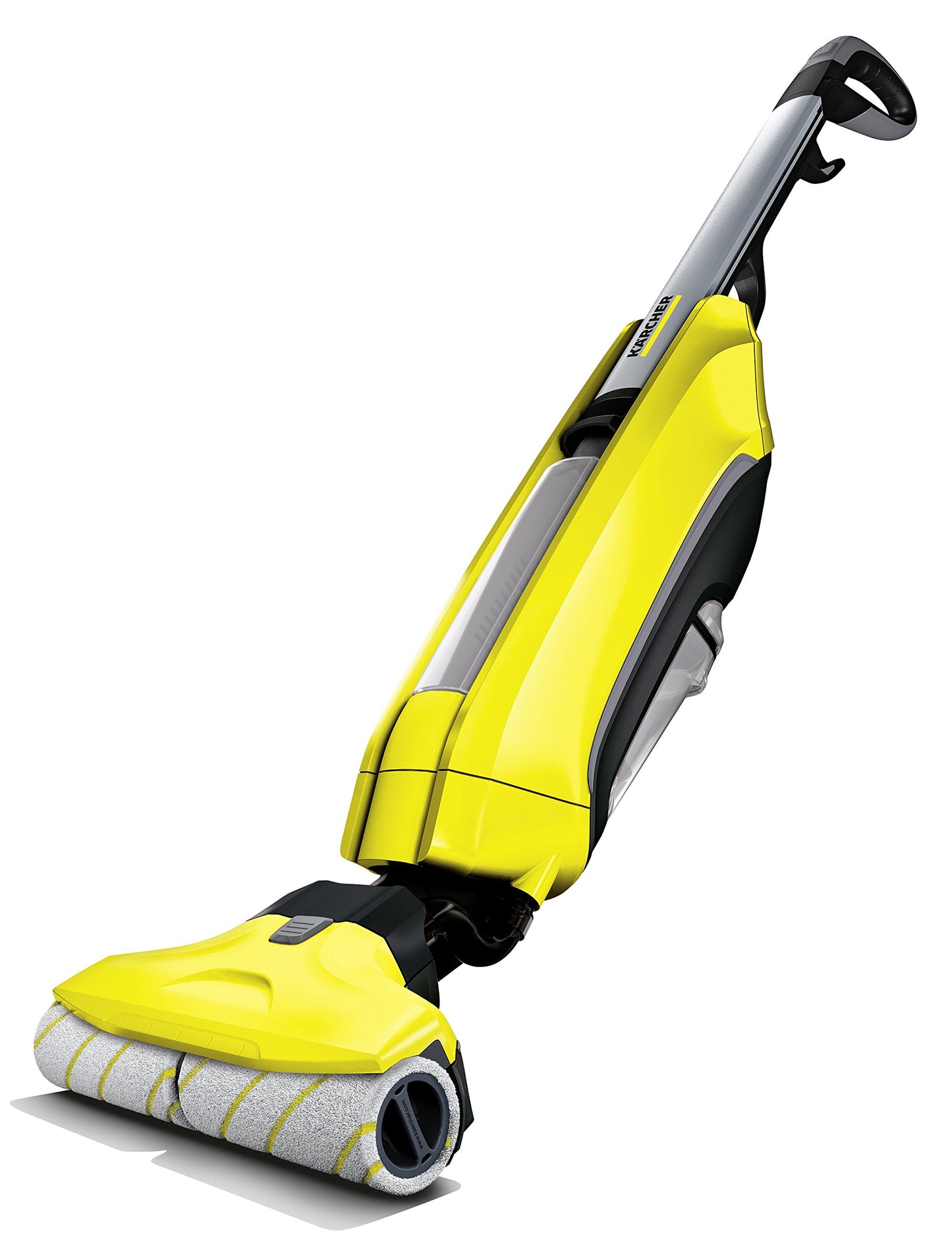 منظف الأرضيات الصلبة Karcher Fc5، 500 وات، أصفر، ضمان شامل لمدة عام واحد