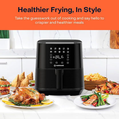 Nutricook Air Fryer 2, 1700 Watts, 5.5 Liters, Black, Af205k