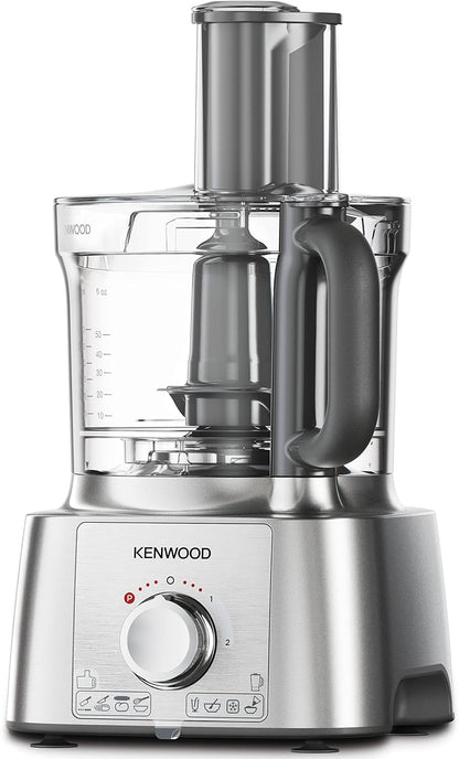 Kenwood MultiPro Express Food Processor, 1000 Watt, 3 Liter, Silver - FDP65.880SI