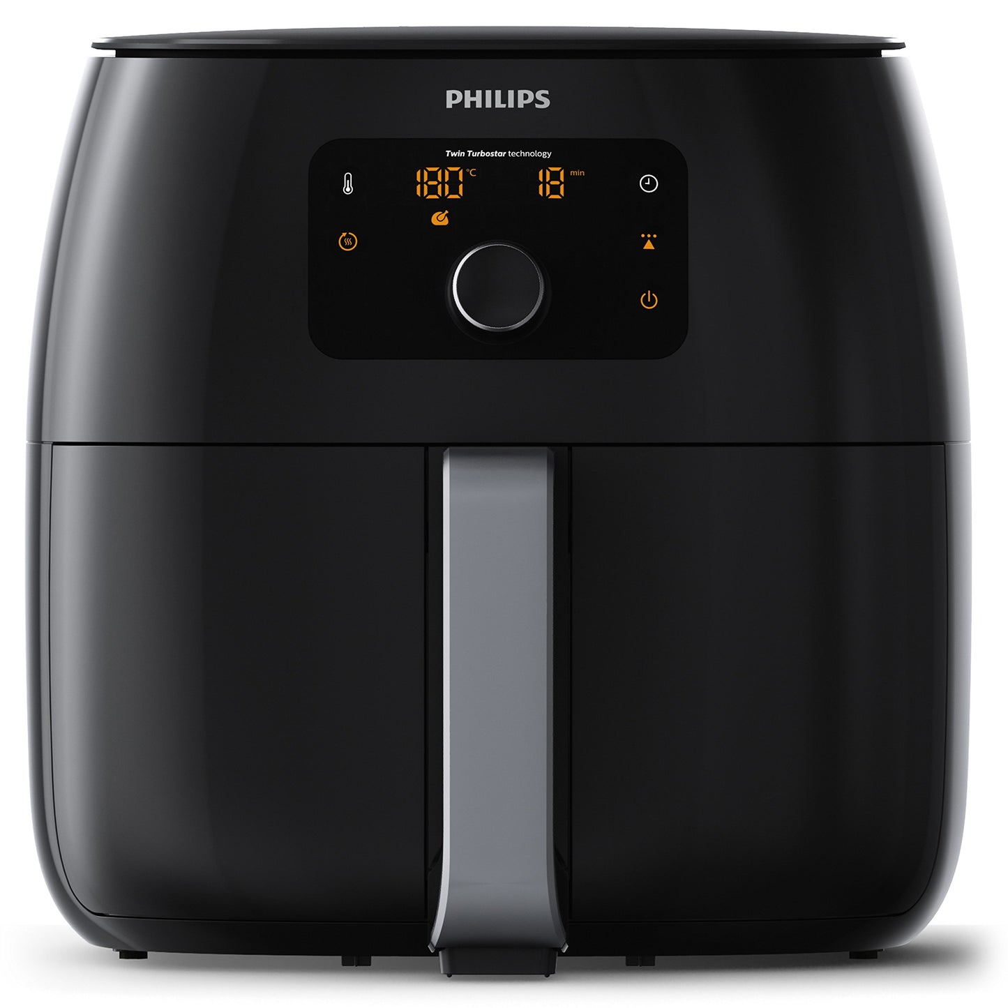 Philips Avance Collection Airfryer XXL 1.4 kg, 7.3L Capacity Pan, Rapid Air Technology, Fry, Bake, Grill and Roast, Connected with HomeID APP, Black –  HD9650/94