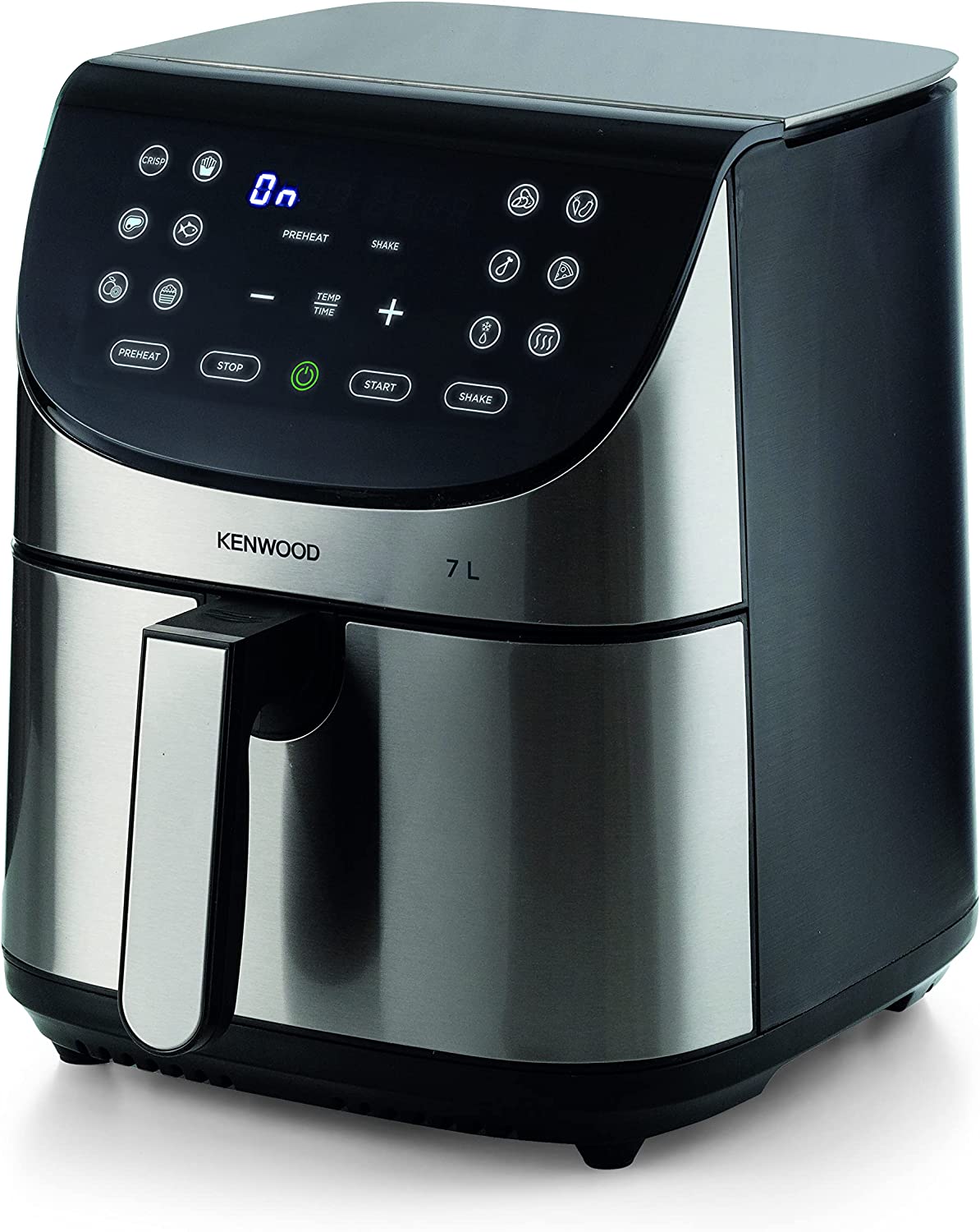 Kenwood Air Fryer, 1800 Watt, 7 Liters, Silver - HFM80.000SS