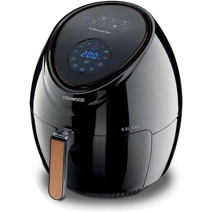 Kenwood Air Fryer Without Oil, 1800 Watt, 5.5 Liters, Touch Screen, Black - HFP50.000BK