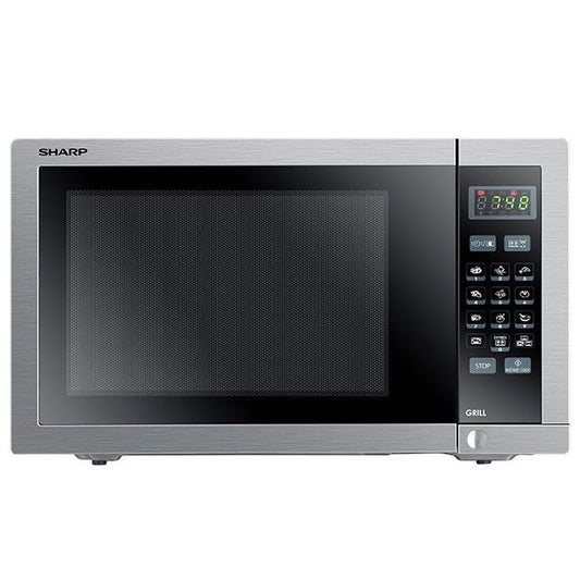 SHARP Microwave Grill 34 Liter 1000 Watt 9 Menus Stainless R-770AR(ST)