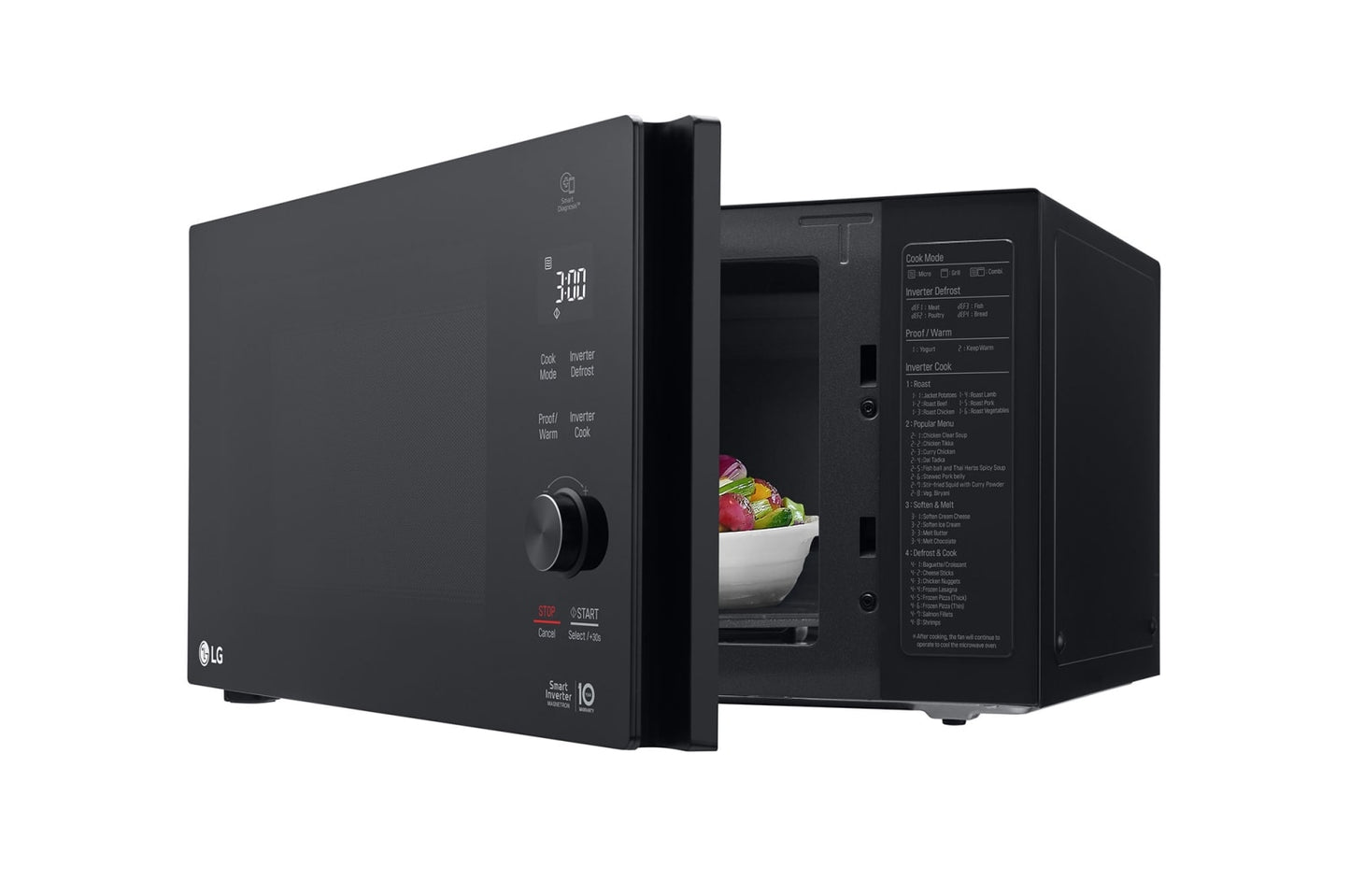 LG Microwave With Grill - 42 Liters -MH8265DIS- Black