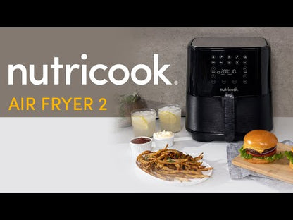 Nutricook Air Fryer 2, 1700 Watts, 5.5 Liters, Black, Af205k