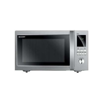 Sharp Microwave with Grill, 43 Liter, 1100 Watt, Silver - R-78BR(ST)